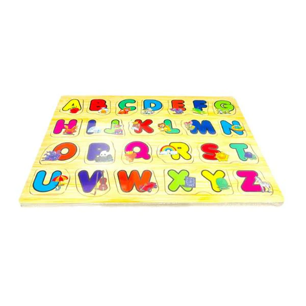 26 Pack Alphabet Wooden Puzzle - Image 2