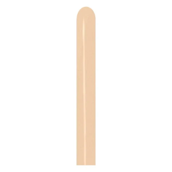 50 Pack Sempertex Pastel Matte Malibu Peach Modelling Balloon