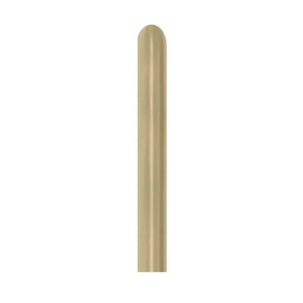 50 Pack Sempertex Silk Gold Dust Modelling Balloon