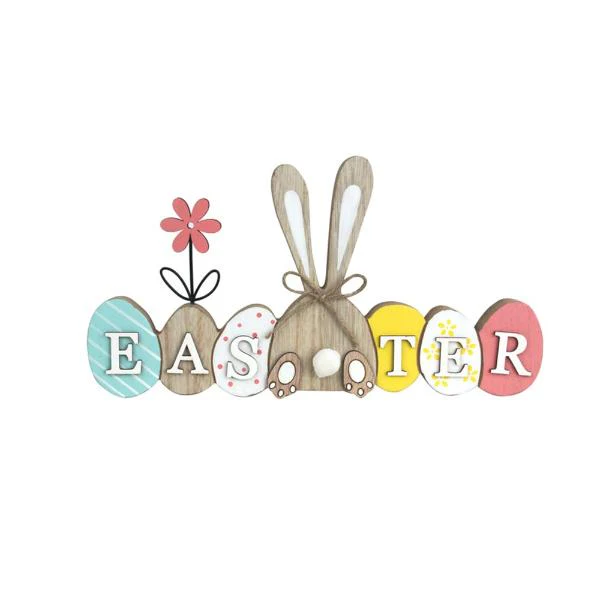 Mdf Easter Sign - 29.5cm x 15.5cm