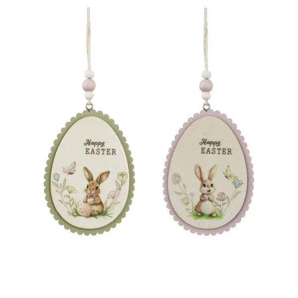 2A 11CM HANGING EGG DECO