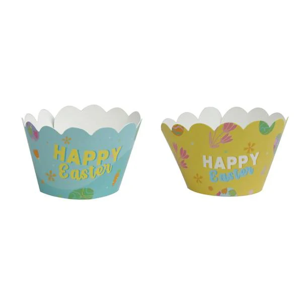 2A 12PK EASTER CUPCAKE WRAPPER