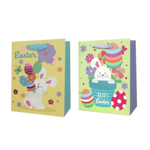 2A 17.8X9.8X22.9CM MED CUTE EASTER GIFTBAG