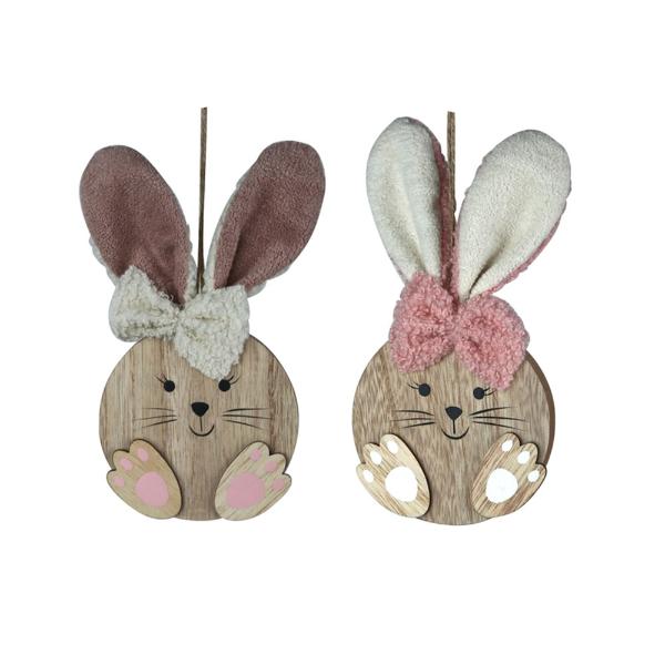 2A 19X10X1.4CM MDF BUNNY