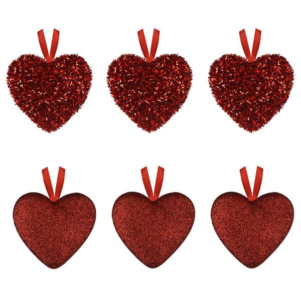 3 Pack Hearts - 8cm