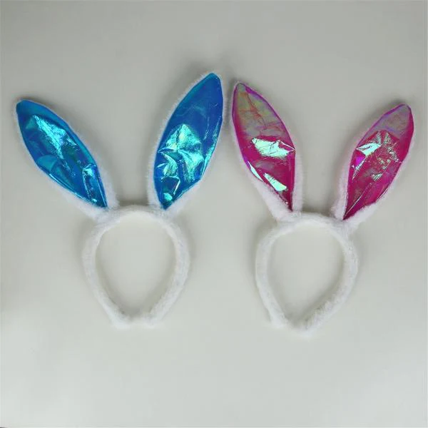 2A BUNNY EARS PINK, BLUE