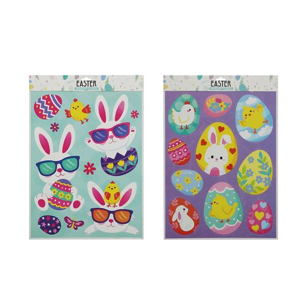 2A EASTER WINDOW CLINGS