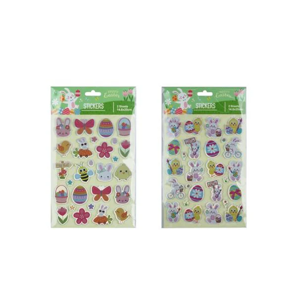 2A EVA EASTER STICKERS