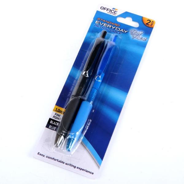 Pen Ballpoint Retractable 2pc - Image 3