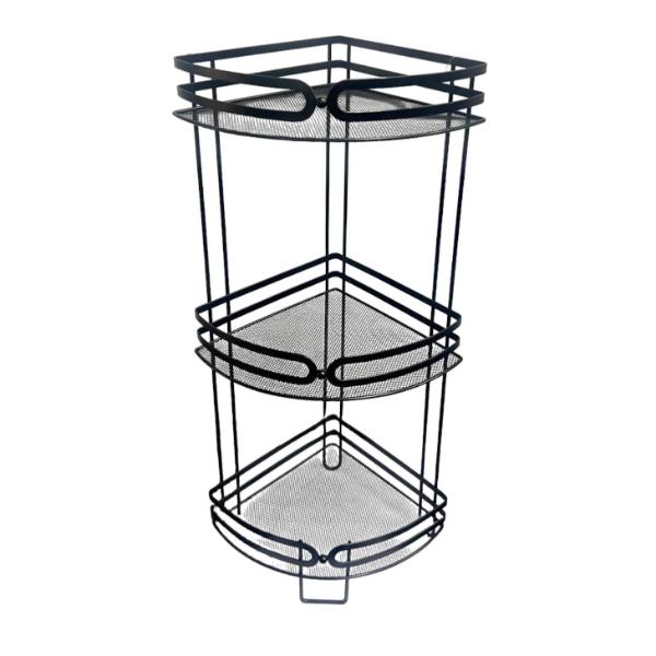 3 Level Black Corner Rack - Image 4