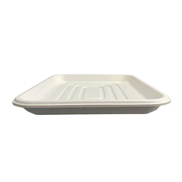 3 Pack Eco Friendly Zafpack Sugarcane Tray - 45.8cm x 35.4cm x 3.5cm - Image 4