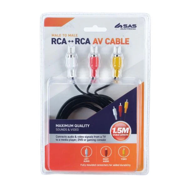 RCA AV Cable - 1.5m