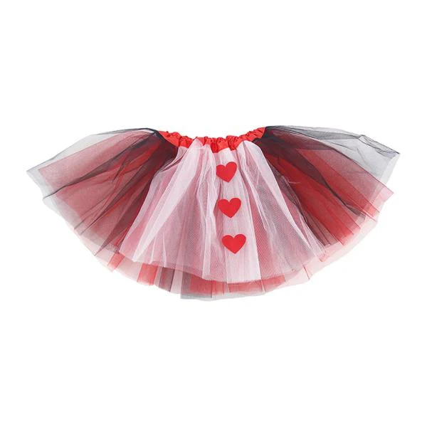3 Layer Queen Of Heart Tutu - 30cm