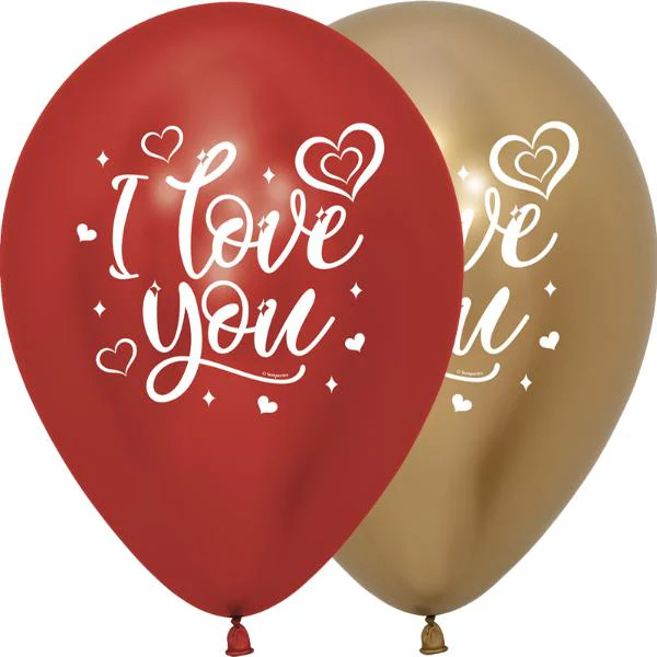 Sempertex Reflex I Love You Balloon - 30cm