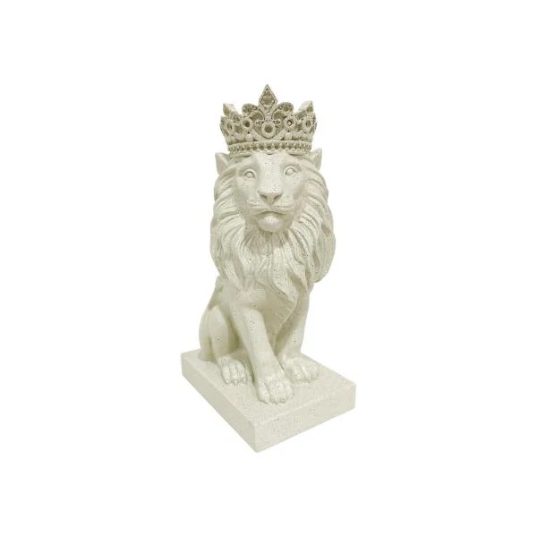 Lion With Crown Decor Piece - 30cm
