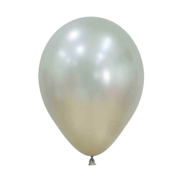 25 Pack Sempertex Silk Cream Pearl Latex Balloon - 30cm