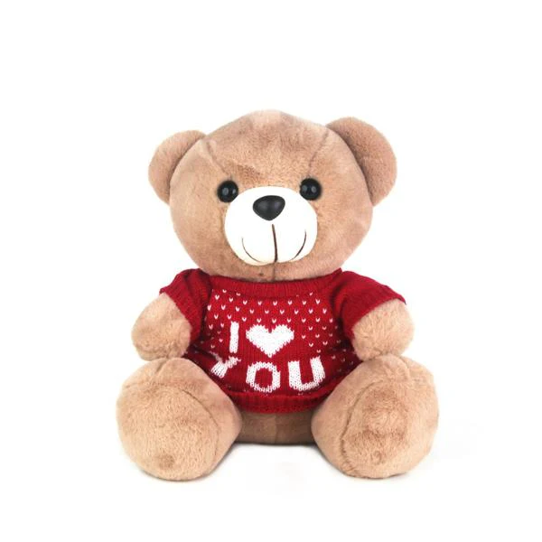Teddy With I Love You Jumper - 30cm