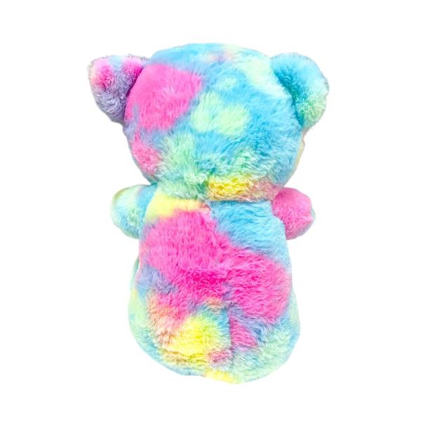 Valentines Rainbow Bear - 30cm - Image 3