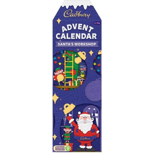 3D Cadbury Christmas Advent Calendar - 312g - Image 2