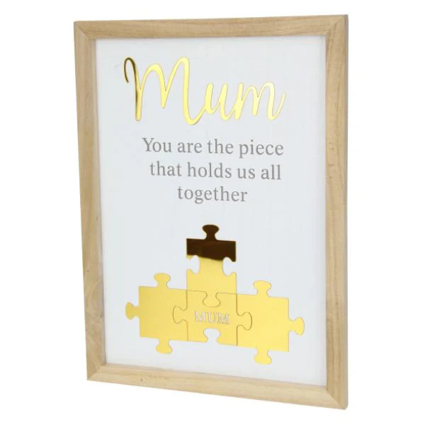 Jigsaw Pieces Mum Frame - 31cm x 23cm