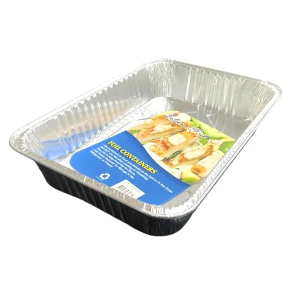 Rectangle Foil Tray - 36.3cm x 27.8cm x 7.5cm - Image 2