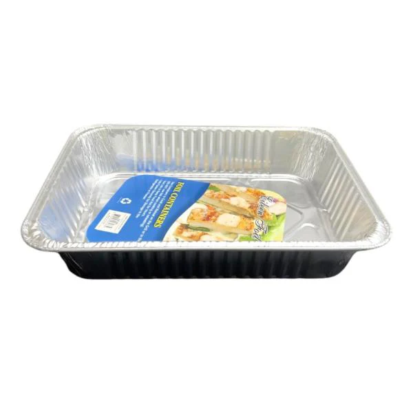 Rectangle Foil Tray - 36.3cm x 27.8cm x 7.5cm - Image 4