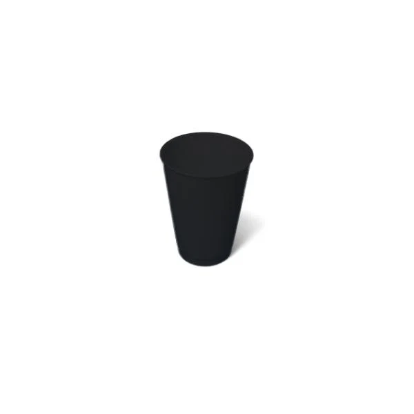 10 Pack Black Reusable Tumbler - 380ml