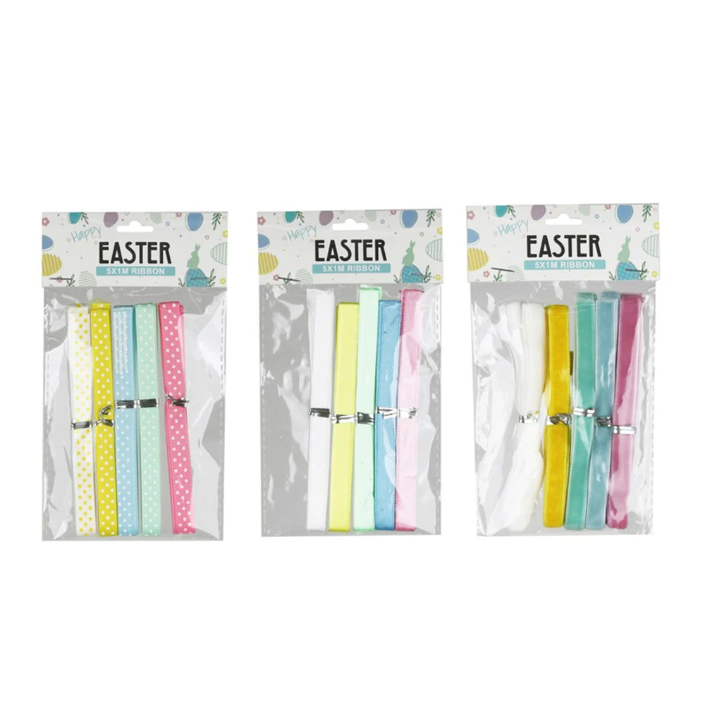3A 5X1CMX1M EASTER RIBBON - Image 2