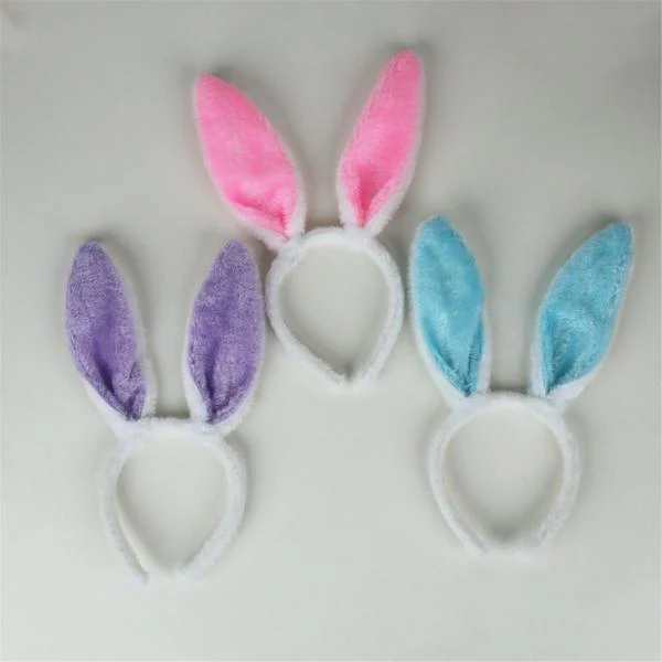 3A BUNNY EARS LAVENDER, PINK, BLUE