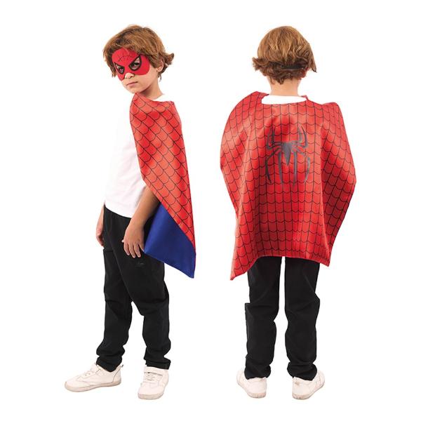 Assorted Superhero Mask & Cape - 69cm - Image 2