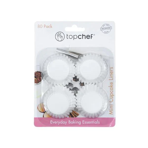 80 Pack Cupcake Liners - 3cm