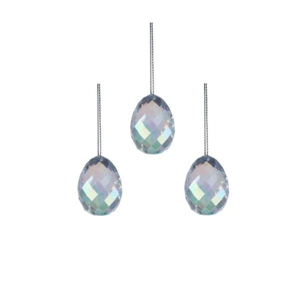 3PK 4CM ACRYLIC EASTER EGG
