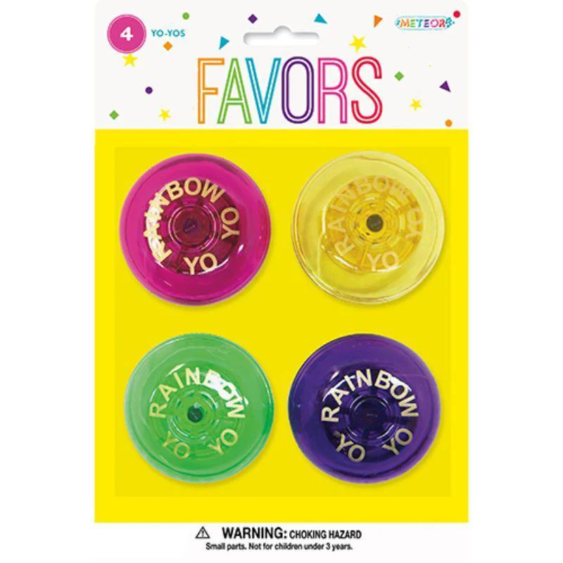 4 Pack Yo-Yos