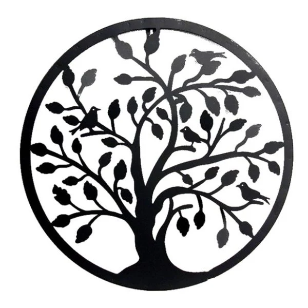 Metal Tree of Life Wall Art - 40cm