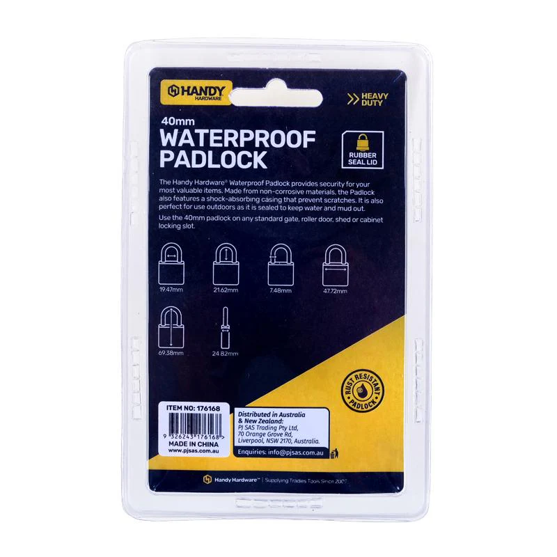 Waterproof Heavy Duty Padlock - 4cm - Image 3