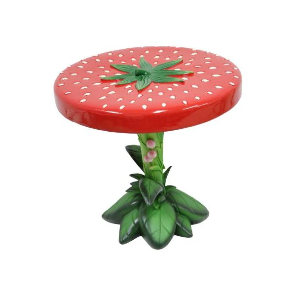 Strawberry Fairy Garden Table Top - 45cm