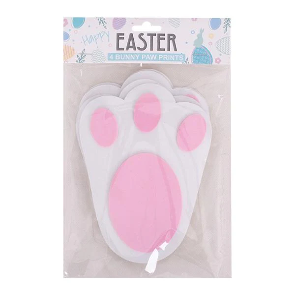 4 Pack Eva Bunny Foot Print - 10.5cm x 15cm - Image 2