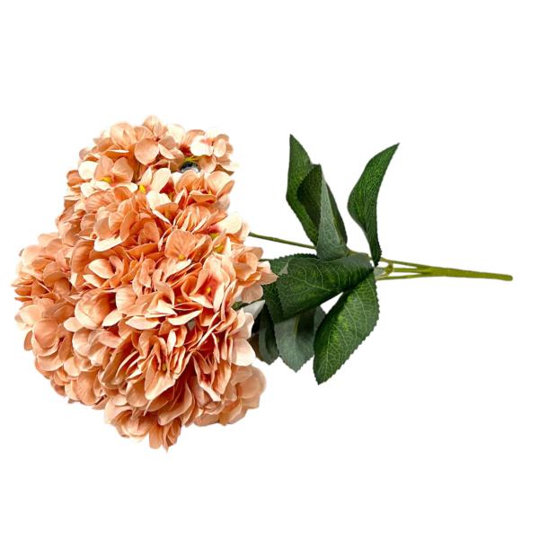 5 Bud Hydrange Flower Bunch - Image 2