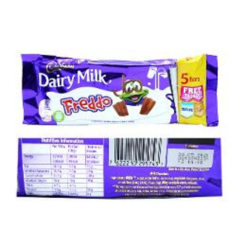 5 Pack Cadbury Freddo - 5 x 18g