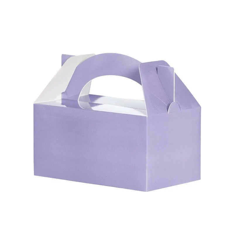 5 Pack Pastel Lilac Lunch Box