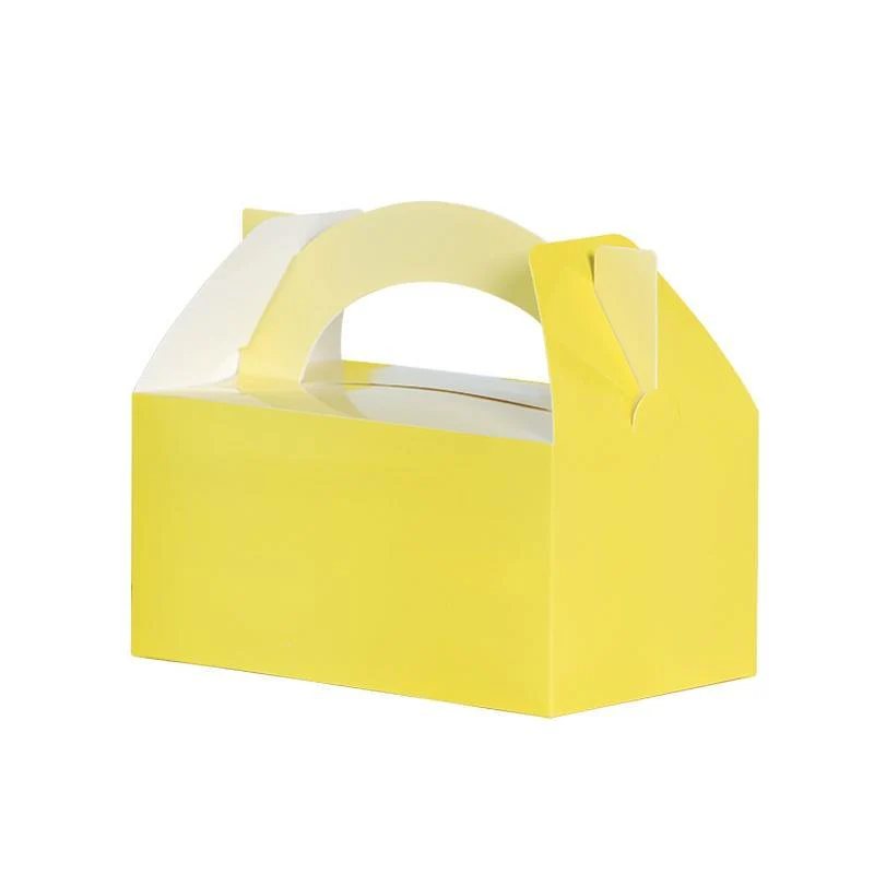 5 Pack Pastel Yellow Lunch Box