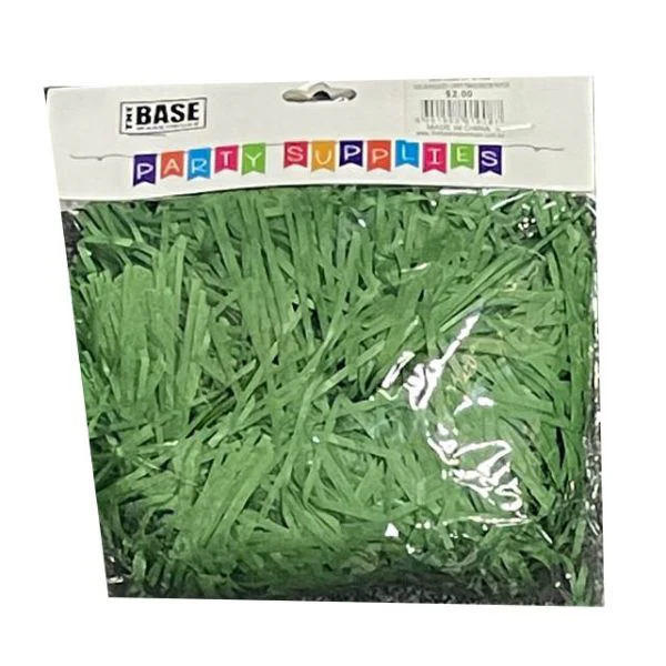 Christmas Green Shredded Paper - 50g - Image 2