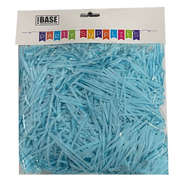 Pastel Blue Shredded Paper - 50g - Image 2