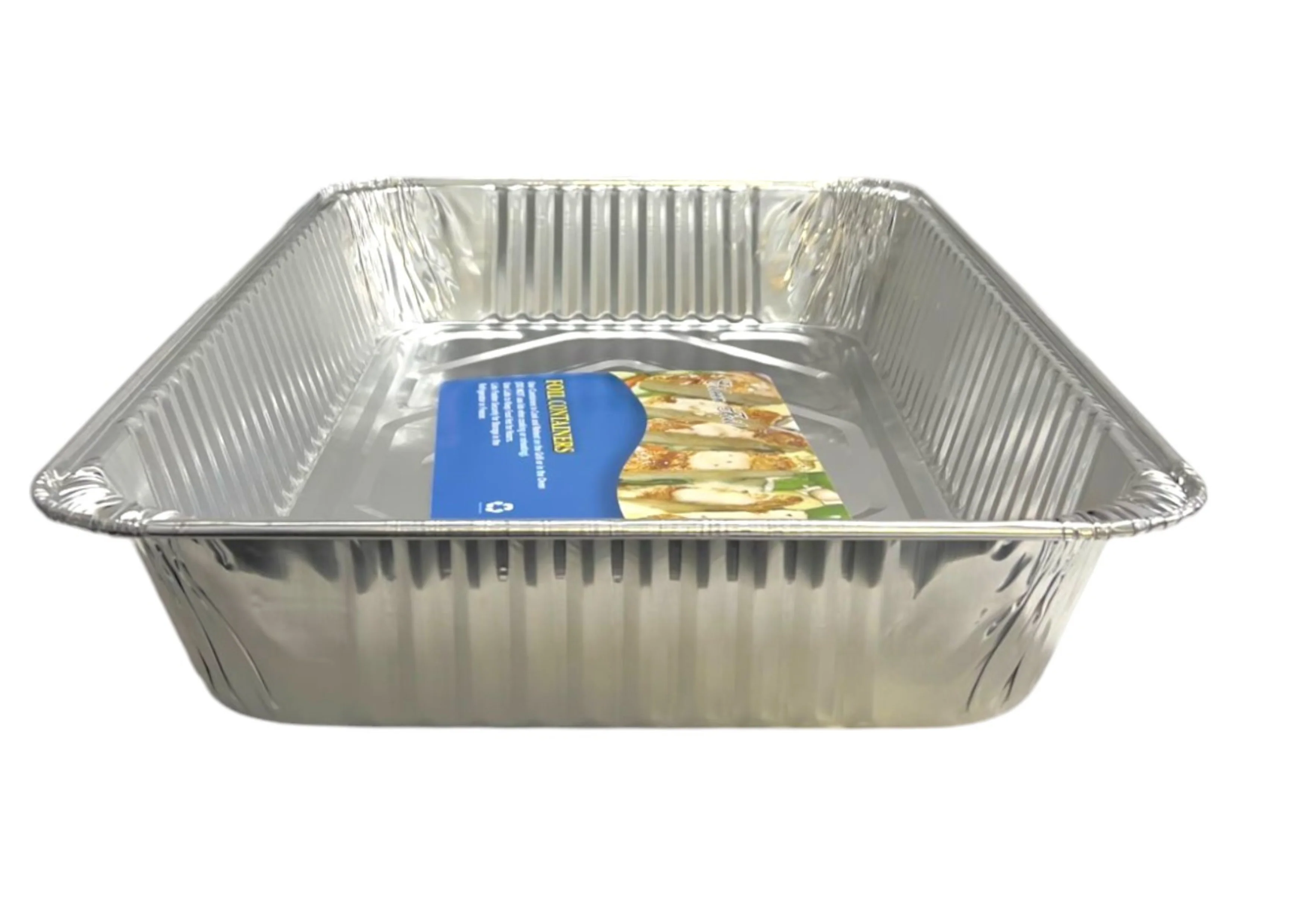Rectangle Foil Tray - 52.8cm x 32.8cm x 8.6cm - Image 2