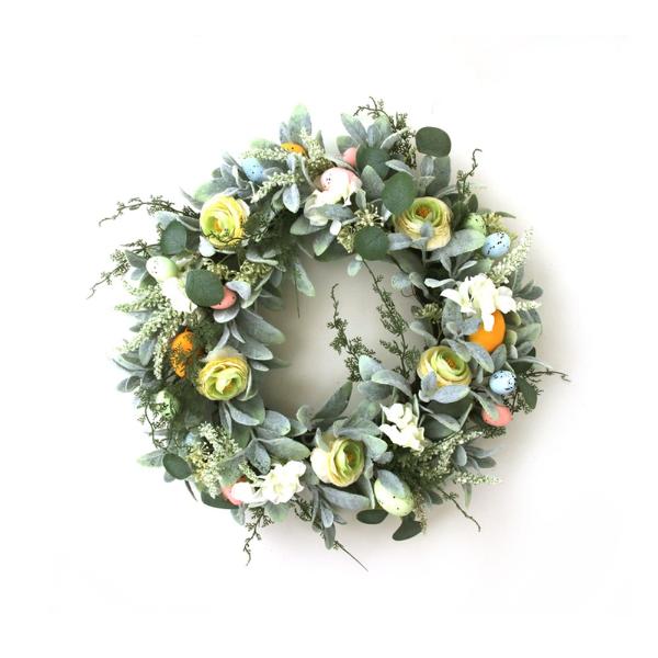 53CM LUXE EASTER WREATH
