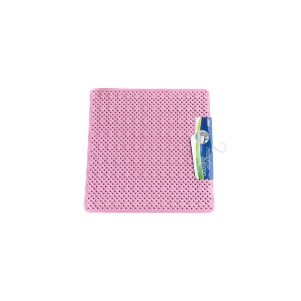 Assorted Colour Non Slip Shower Mat - 53cm x 53cm - Image 2