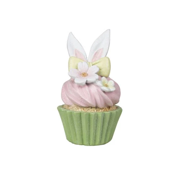 7.5X12.7CM RESIN EASTER CUPCAKE