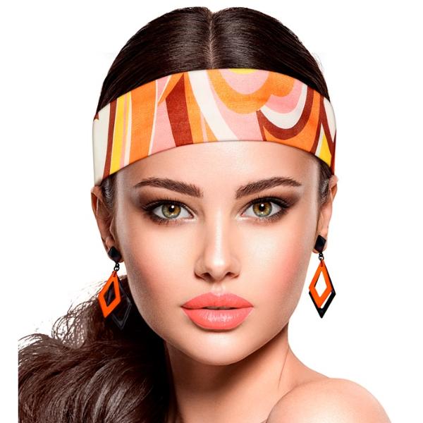 Colourful 70s Headband - Image 4