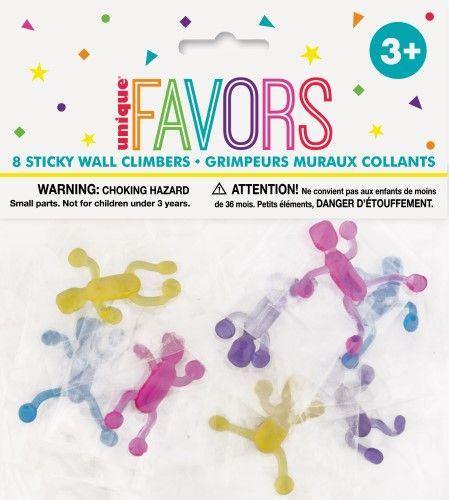 8 Pack Sticky Wall Climbers