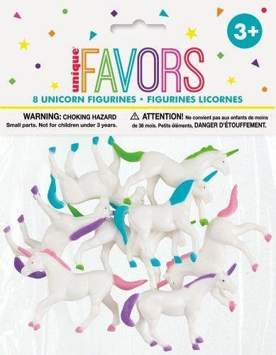 8 Pack Unicorns